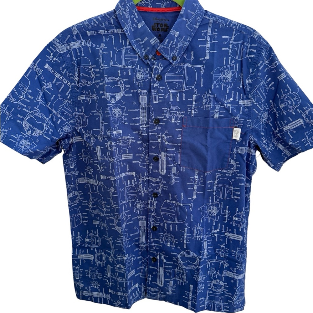 Star Wars  Disney Park shirt Blue Size M